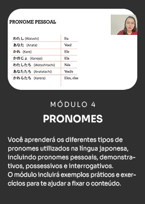 Módulo 04 Pronomes